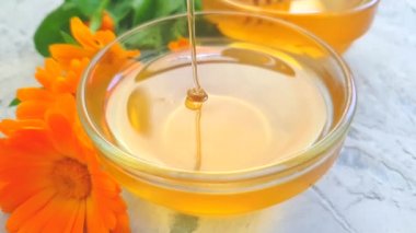 taze bal kadife çiçeği, yavaş hareket