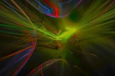 soyut fraktal fantezi tasarım arka plan ışıltı bilim