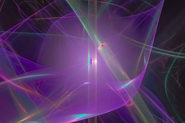 soyut fraktal fantezi tasarım arka plan ışıltı bilim