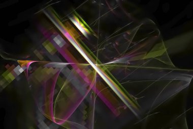 soyut fraktal fantezi tasarım arka plan hareketi, boya