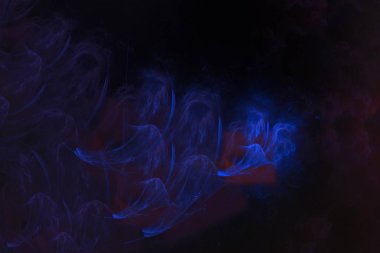 soyut dijital fraktal tasarım arka plan efekti