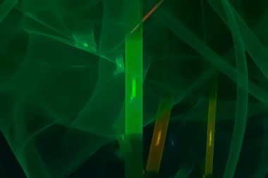 Soyut dijital fraktal fantezi tasarımı 3 boyutlu illüstrasyon