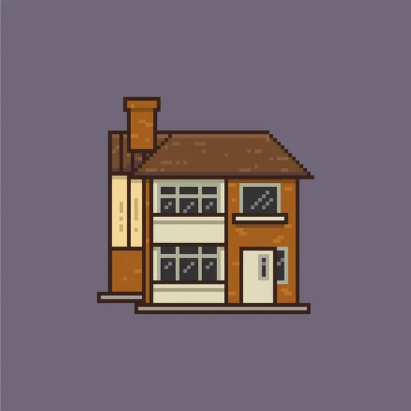 Londra 'daki ev pikselleri.