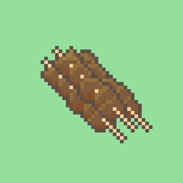 Satay geleneksel gıda pikseli