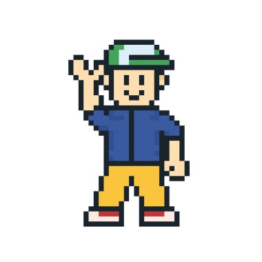 avatar simple person pixel art