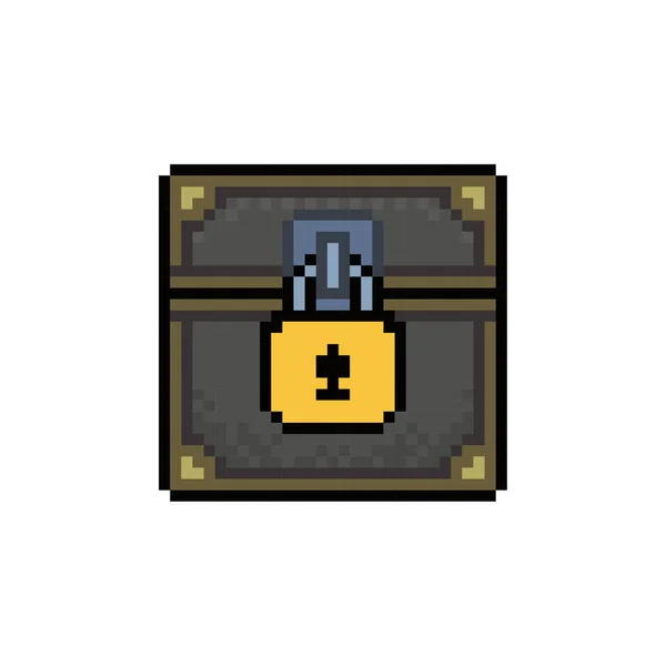 box locked secure pixel art