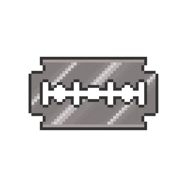 razor blade draw pixel art