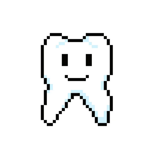 tooth icon draw pixel art
