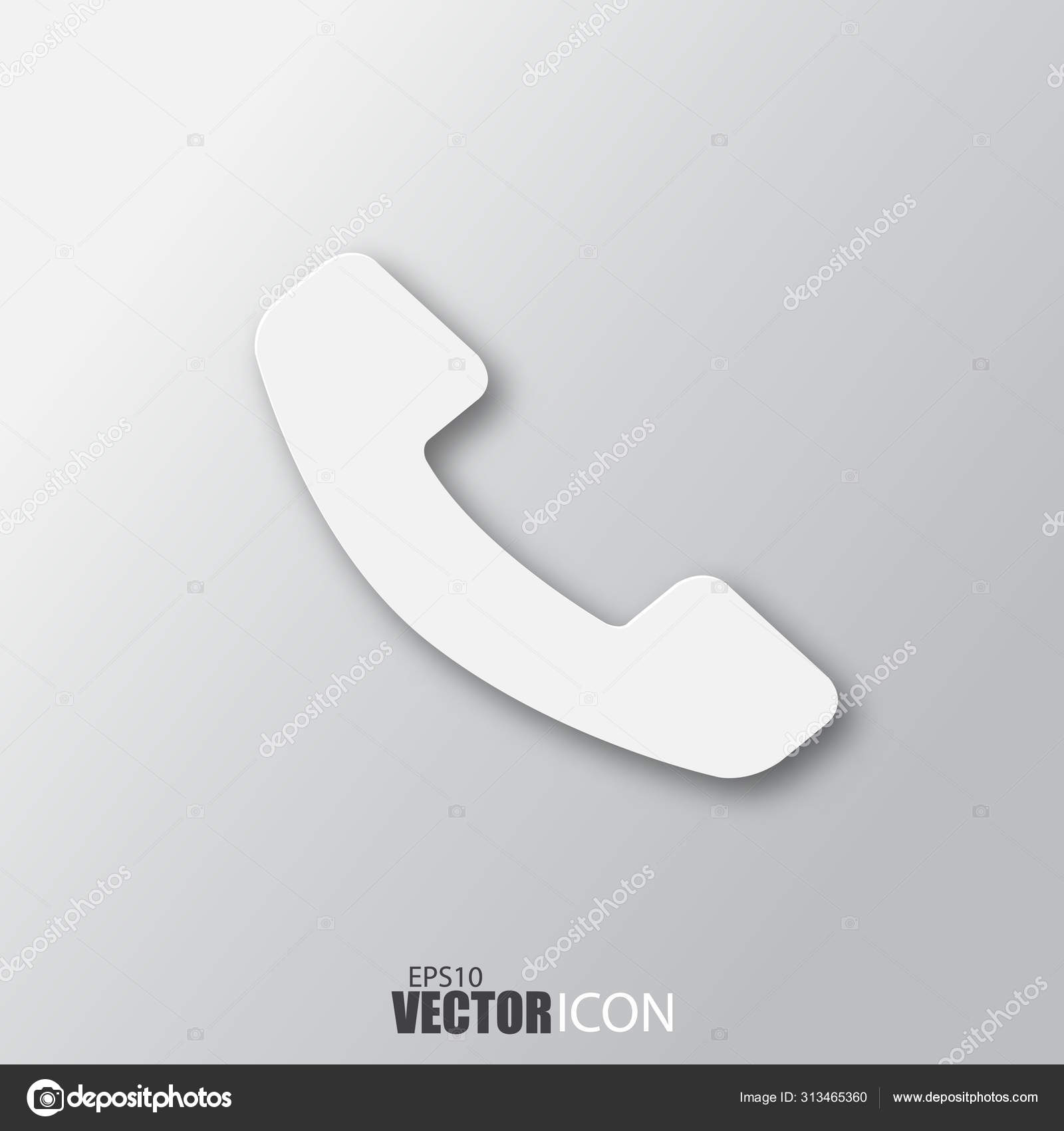 Handphone Icon In White Style With Shadow Isolated On Grey Backg Vector Image By C Alex Profa Vector Stock Handphone Icon In White Style With Shadow Isolated On Grey Backg Vector Image By C Alex Profa Vector Stock