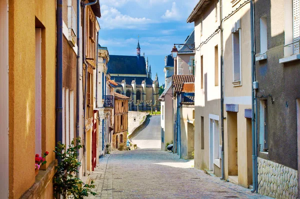 Rua Solitária Rue de Chateau — Fotografia de Stock