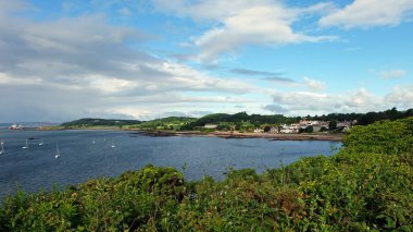 Aberdour, Fife, İskoçya, Fife Kıyı Yolundan.