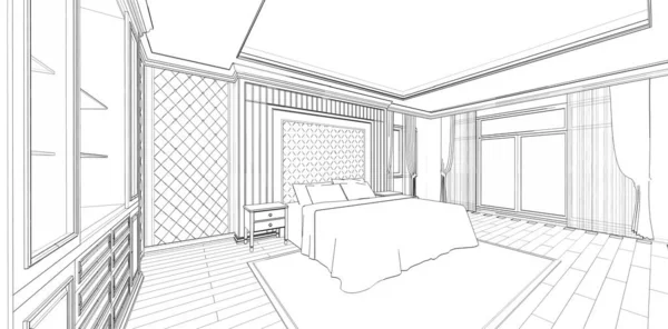 İç tasarım: yatak odası