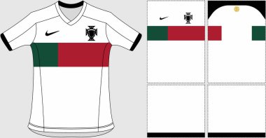 Jersey Portugal 2022 Away, white jersey