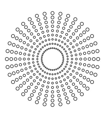 black and white Half-tone circle design: a collection of round dotted frames, circular pattern borders, and abstract halftone graphic elements.