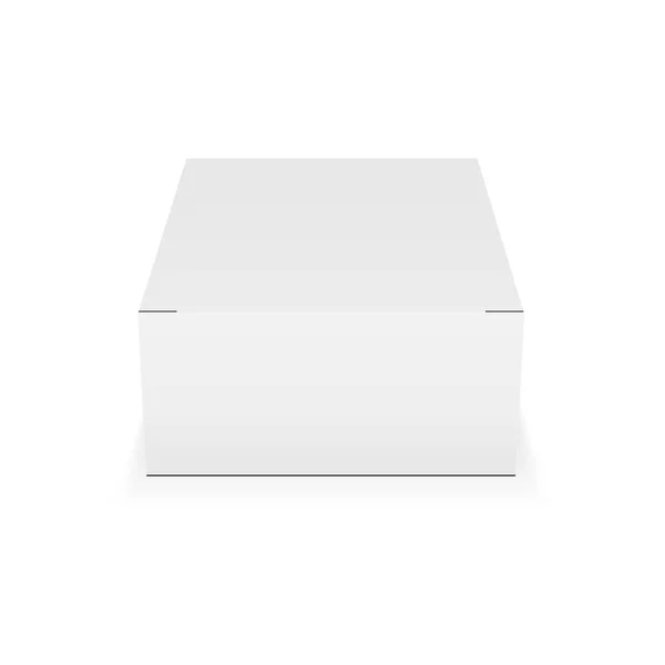 モックアップ ボール紙の長方形の箱 — ストックベクタ