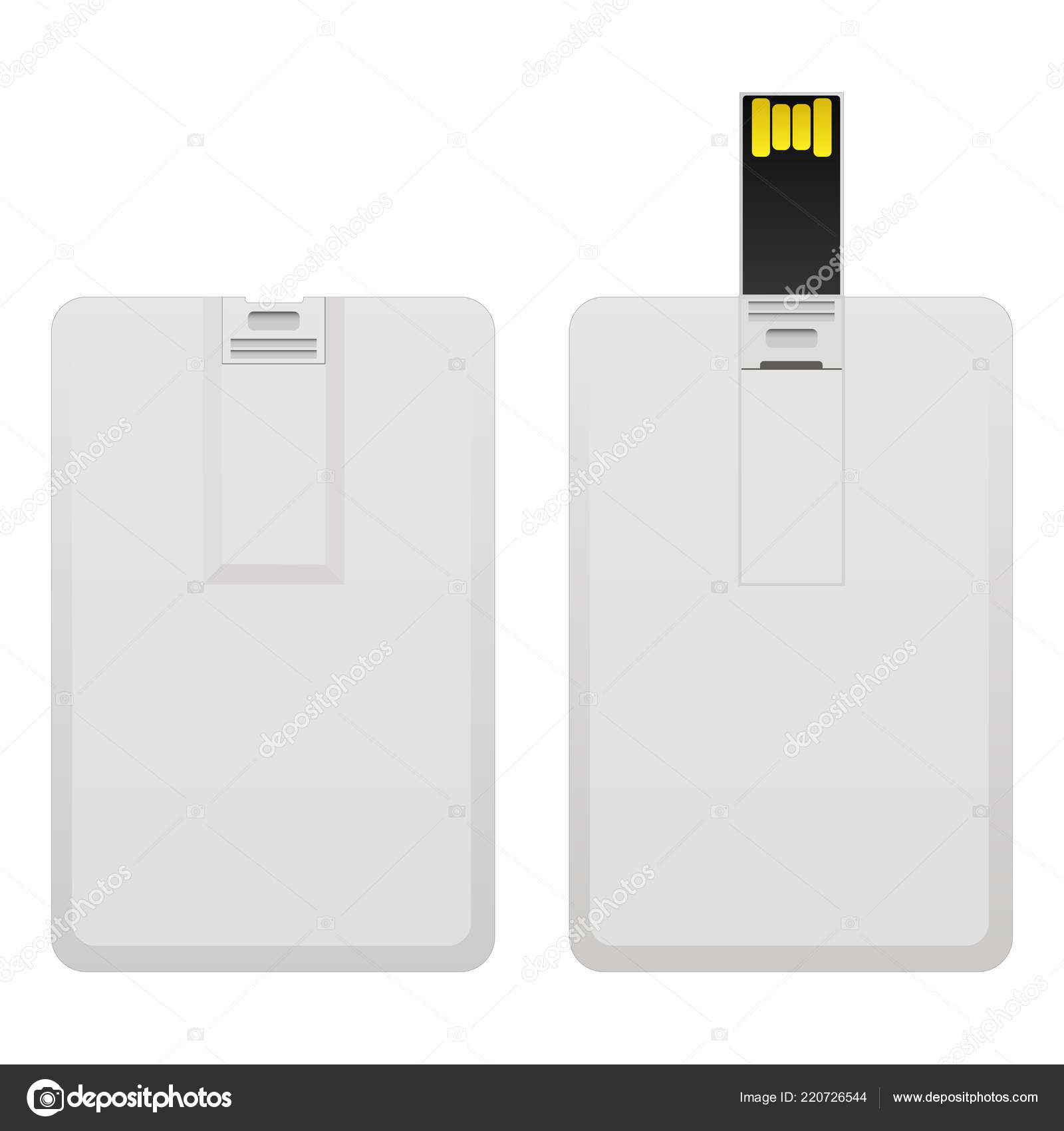 Download Blank Wafer Usb Flash Card Mock Up Isolated On White Background Stock Vector Royalty Free Vector Image By C Evgeniyzimin 220726544