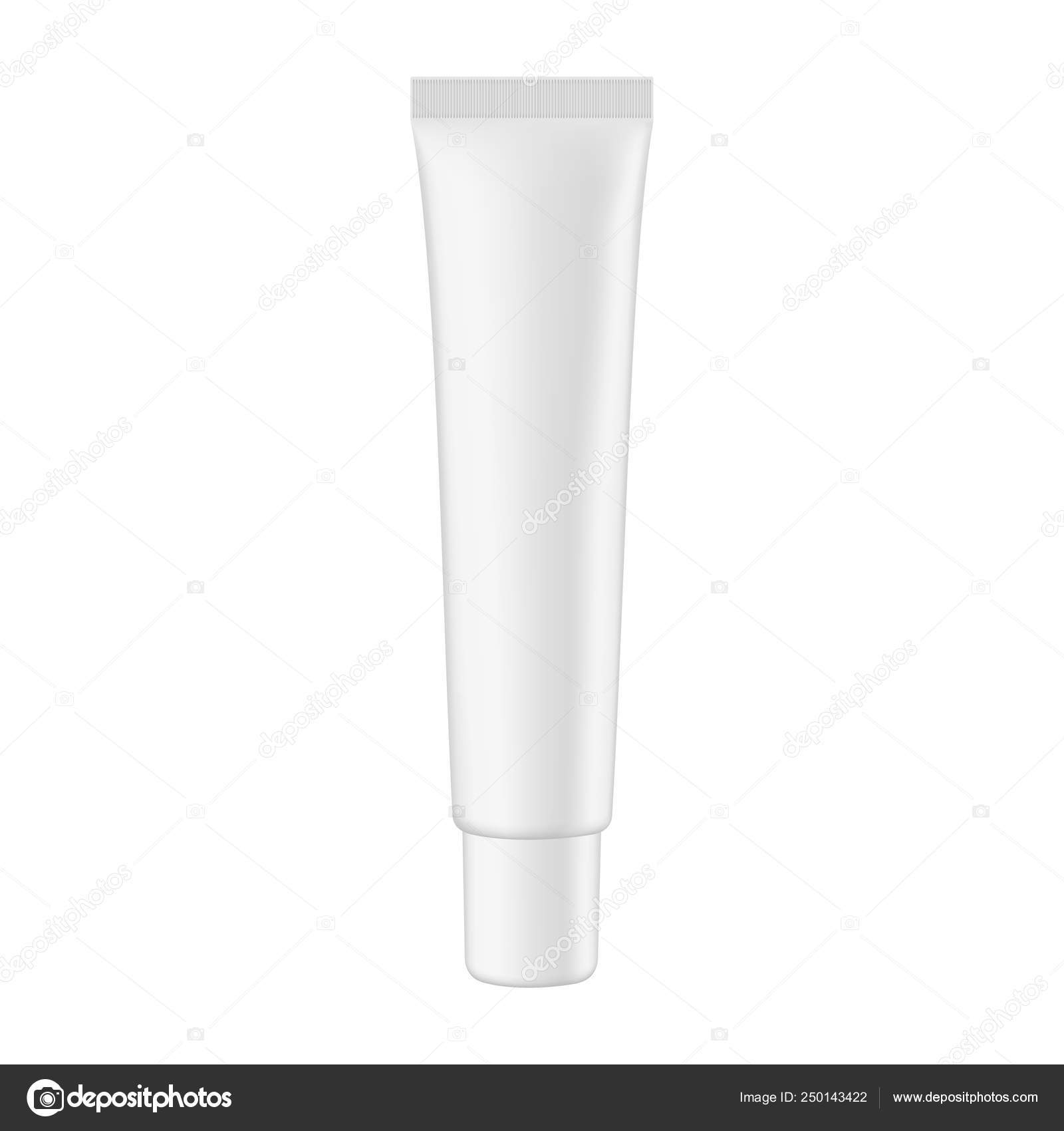 Download Cosmetic Packaging Tube Mockup Isolated Vector Image By C Evgeniyzimin Vector Stock 250143422