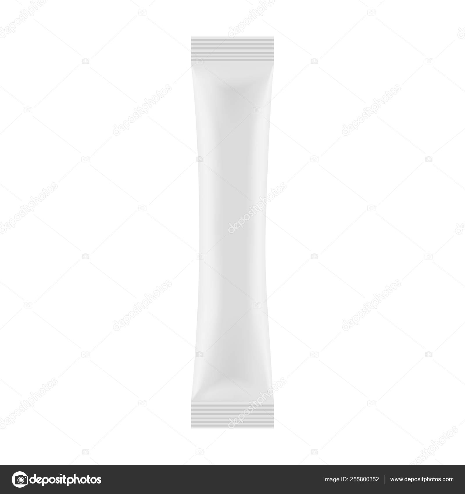Download Stick Sachet Mockup Isolated Vector Image By C Evgeniyzimin Vector Stock 255800352
