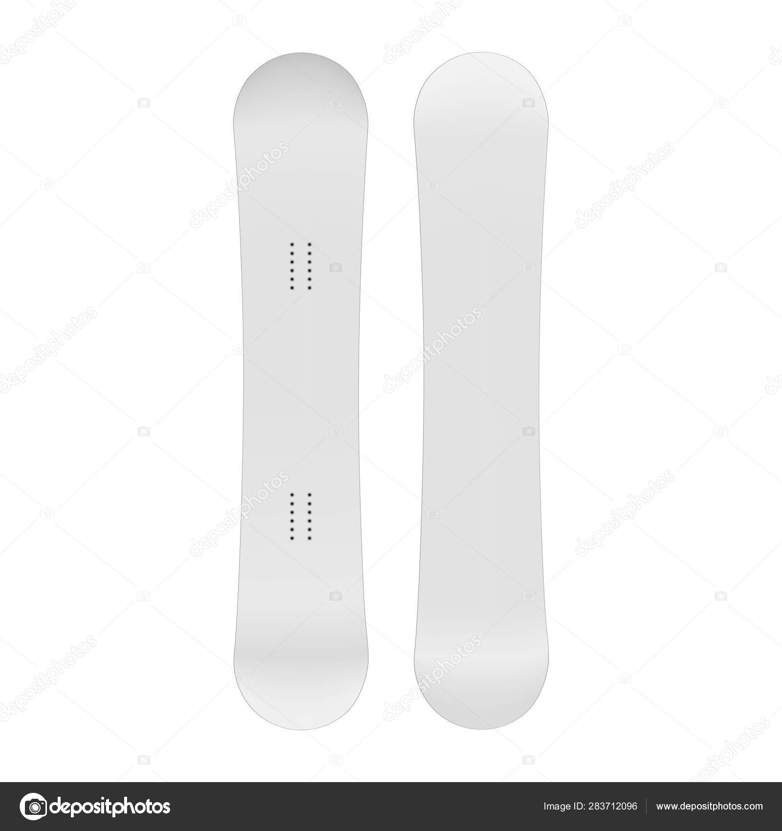 Download Snowboard Mockup Front Back View Vector Illustration Vector Image By C Evgeniyzimin Vector Stock 283712096