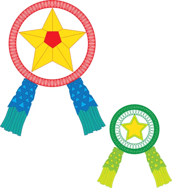 An illustration of christmas lanterns.