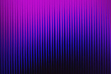 Mor ve mavinin değişik tonlarında dikey çizgilerden oluşan büyüleyici bir soyut desen. Gradyan etkisi dinamik ve görsel olarak çekici soyut bir kompozisyon yaratır..