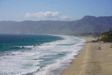 Santa Cruz de Tenerife 'deki güzel sahil, kanarya adaları, İspanya,