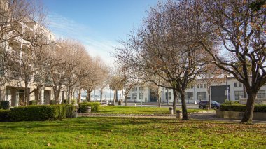 Barselona şehrinin manzarası