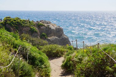 Korfu adasının güzel manzarası, Yunanca