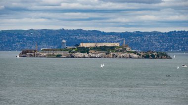 San Francisco - ABD - Temmuz 2017 - San Francisco Körfezi manzaralı