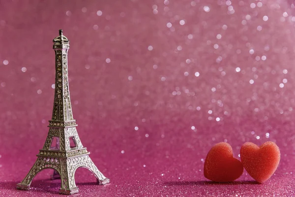 Latar Belakang Hari Valentine Yang Romantis Dengan Karangan Bunga Mawar — Stok Foto