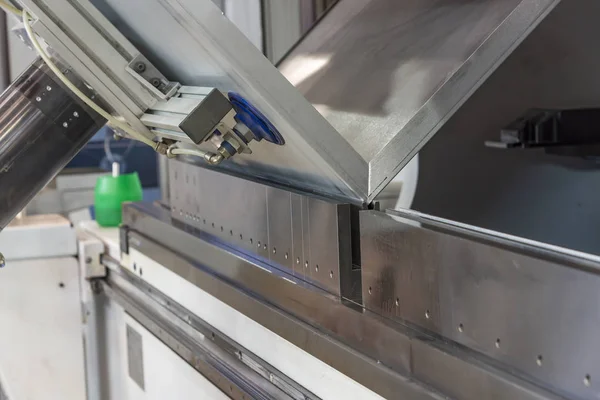 operator bending metal sheet by sheet bending machine sheet bending machines