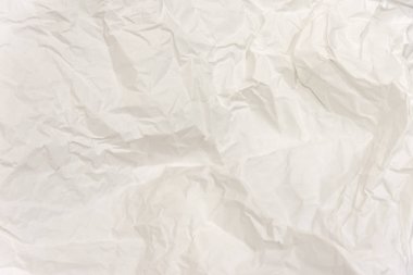 White Paper Texture background White crumpled paper clipart