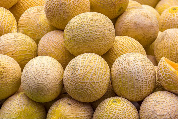 yellow melon vegetable, canary, organic, melons, tropical