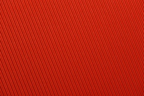 Red Cardboard Texture Corrugated Striped Cardboard — Stock Photo, Image