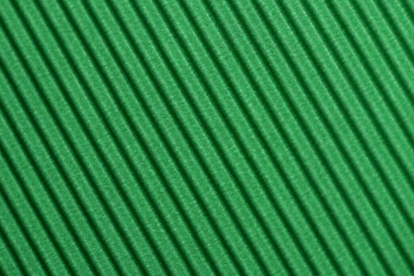 Světle Zelená Barva Vlnité Lepenky Textury Užitečné Jako Pozadí Texturované — Stock fotografie