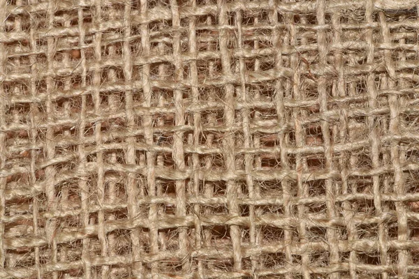 Burlap Makro Fotografie Detailní Záběr Texturu Doupat — Stock fotografie