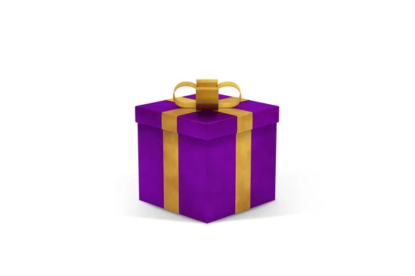 Cadeau Noël Violet — Photo