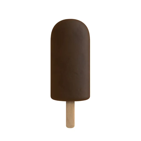 Παγωτό Σοκολάτα Εικόνα — Φωτογραφία Αρχείου