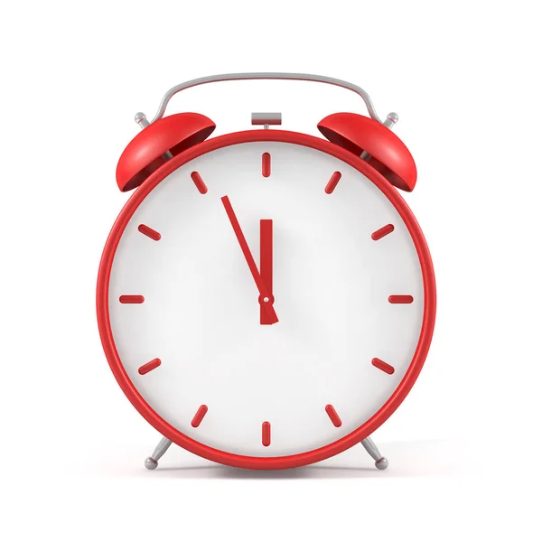 Red Color Alarm Clock — Stock Photo, Image