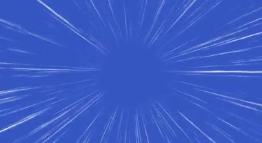 Anime hız çizgisi arkaplan canlandırması