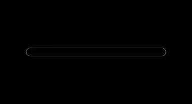 Beyaz Arkaplanda İlerleme Çubuğu Canlandırması Yükleniyor. 4K Video. Piksel Önyükleyici. Barload Ekranı İndiriliyor