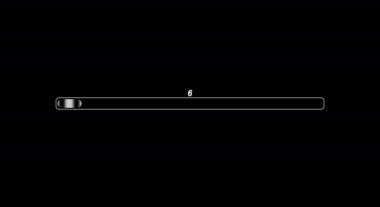 Yeni Yükleme Süreci Konseptleri. Gradyan bir arkaplan üzerinde. Ve çarpıcı bir 4K video yaratıyor. İlerleme Görselleştirme Web Tasarım Elementleri. İzleme paneli.
