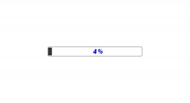 Renkli ve Pastel Renkli İşlem Çubuğu Canlandırma Arkaplanı stok videosu