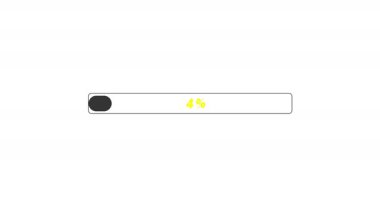 Renkli ve Pastel Renkli İşlem Çubuğu Canlandırma Arkaplanı stok videosu