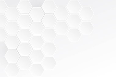 Soyut altıgen arkaplan vektör tasarımı.