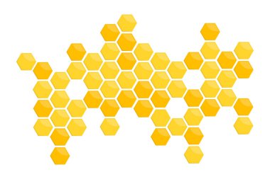 Arı Tarağı Simge Vektör Tasarımı.