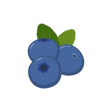 Yabanmersini Simgesi Vektör Tasarımı.