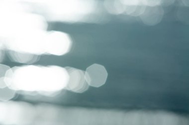 Bulanık ve Bokeh deniz doku arka plan