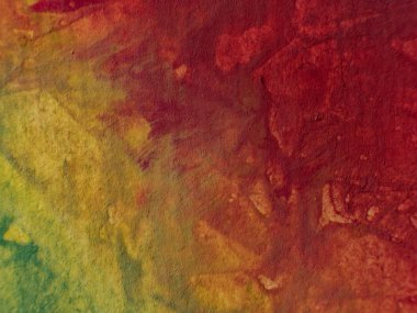 El boyama çekilmiş. Soyut sanat arka plan. Tuval üzerine resim. Renk doku. Sanat parçası. Boya darbeleri. Modern sanat. Çağdaş sanat. Renkli tuval. Yakın çekim. buruşuk Kağıt