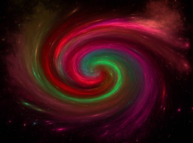 Spiral Galaksi. Dış uzay arka planı. Yıldızlı gökyüzü arkaplanı.